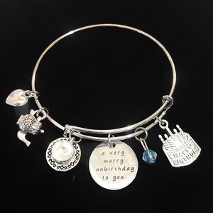 A Very Merry Unbirthday To You Charm Bracelet Alice’s Adventures In Wonderland